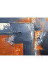 SOUND OF SILENCE II 140x100 cm NOWOCZESNY OBRAZ NAMALOWANY NA PŁÓTNIE